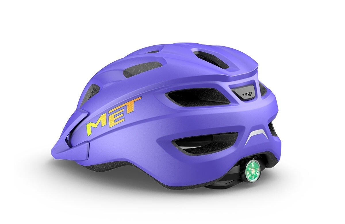 Велосипедные шлемы юниор (для ребенка) MET Crackerjack  MET_3HM147_VI1