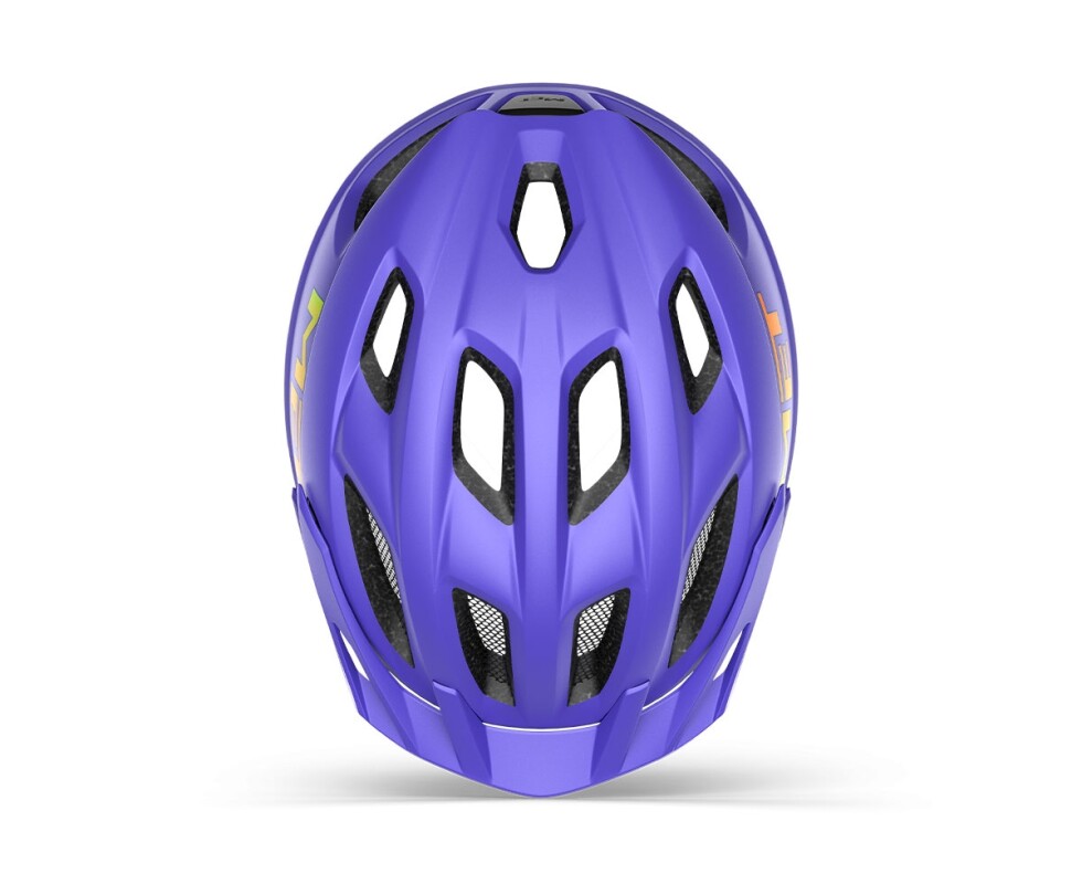 Велосипедные шлемы юниор (для ребенка) MET Crackerjack  MET_3HM147_VI1