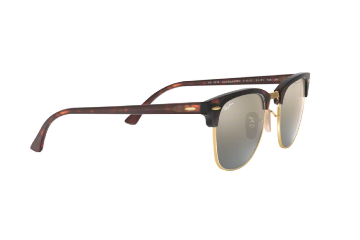 Occhiali da sole Unisex Ray-Ban Clubmaster RB 3016 114530