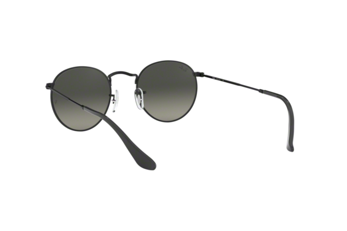 Sunglasses Unisex Ray-Ban Round Metal Flat Lenses RB 3447N 002/71