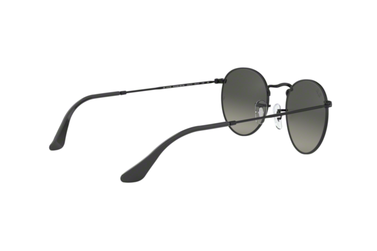 Sunglasses Unisex Ray-Ban Round Metal Flat Lenses RB 3447N 002/71