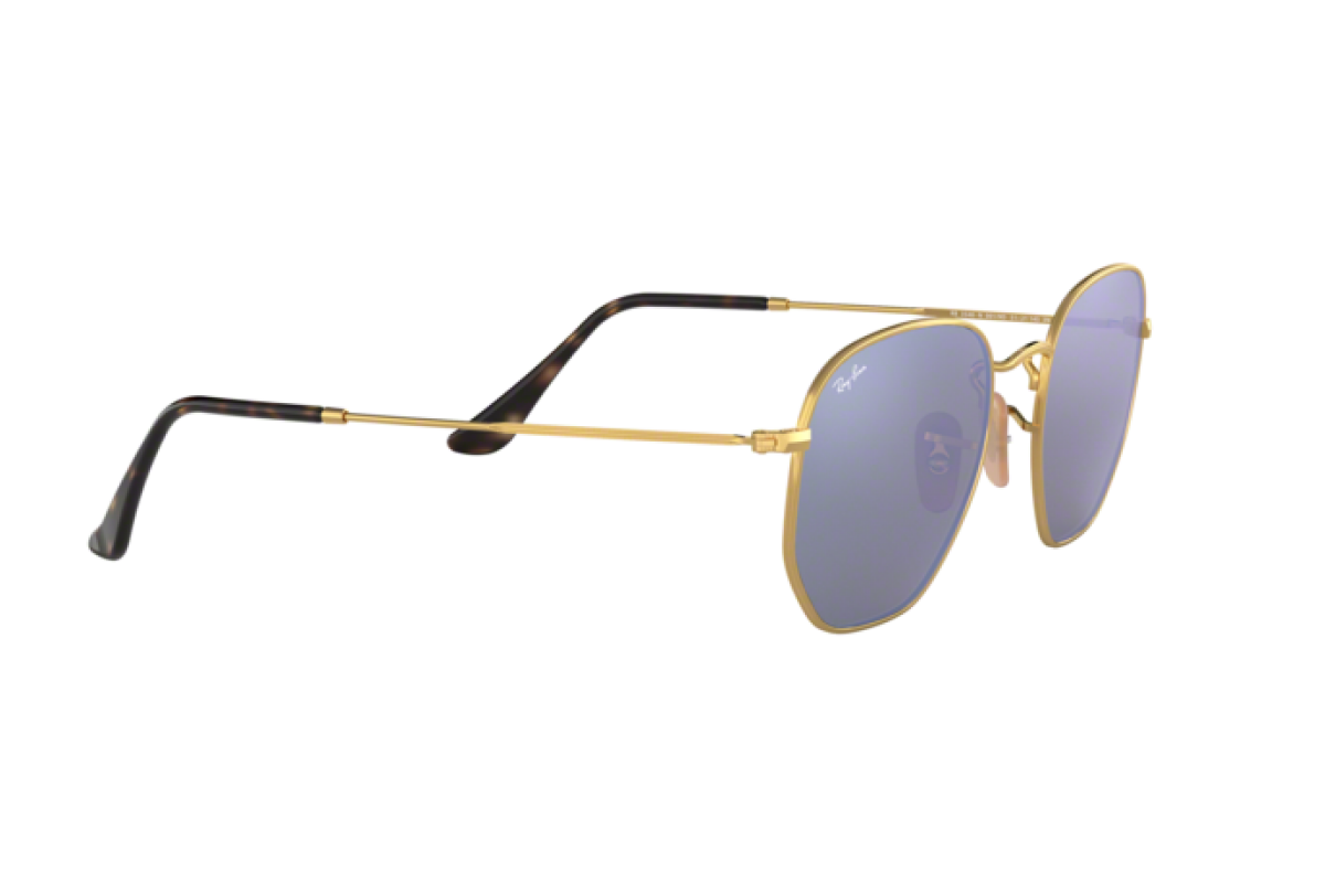 Sunglasses Unisex Ray-Ban Hexagonal Flat Lenses RB 3548N 001/9O