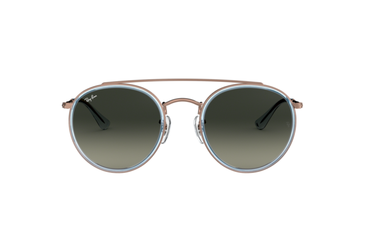 Occhiali da sole Unisex Ray-Ban Round Double Bridge RB 3647N 906771