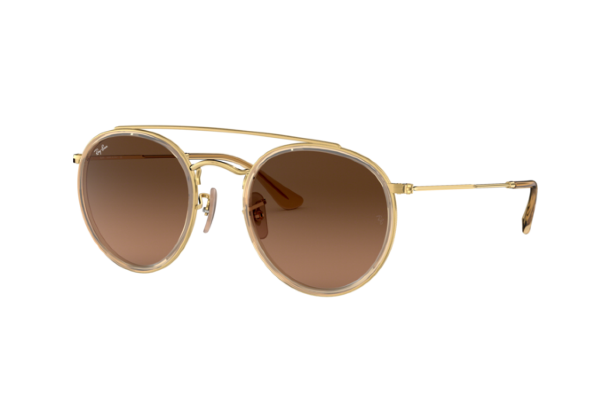 СОЛНЦЕЗАЩИТНЫЕ ОЧКИ унисекс Ray-Ban Round Double Bridge RB 3647N 912443