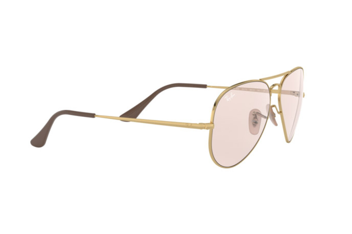 СОЛНЦЕЗАЩИТНЫЕ ОЧКИ унисекс Ray-Ban Aviator Metal II RB 3689 001/T5