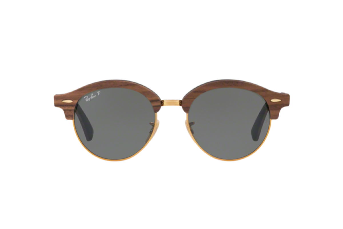 Lunettes de soleil Unisexe Ray-Ban Clubround Wood RB 4246M 118158