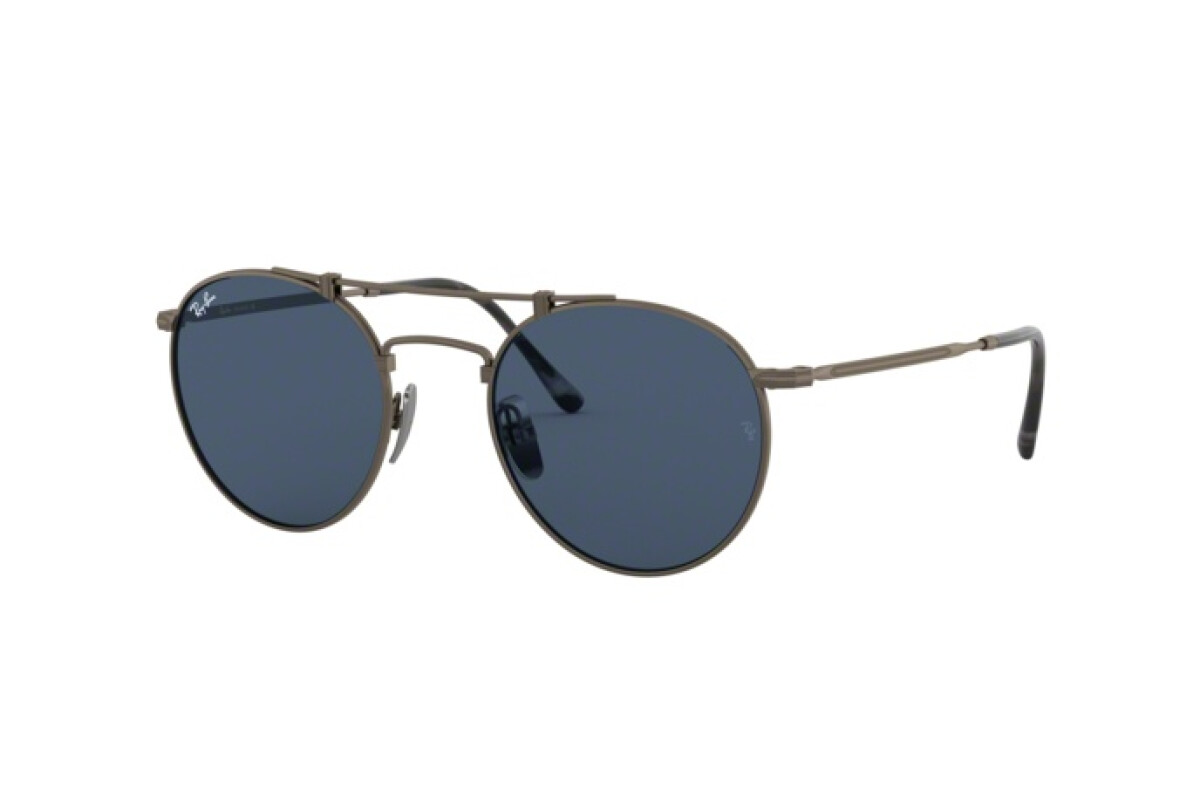 Sonnenbrillen Unisex Ray-Ban Round Titanium RB 8147 9138T0