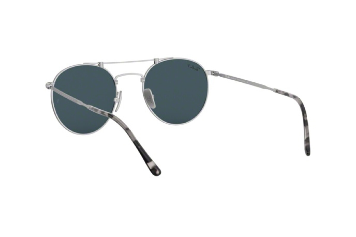 Sonnenbrillen Unisex Ray-Ban Round Titanium RB 8147M 9165