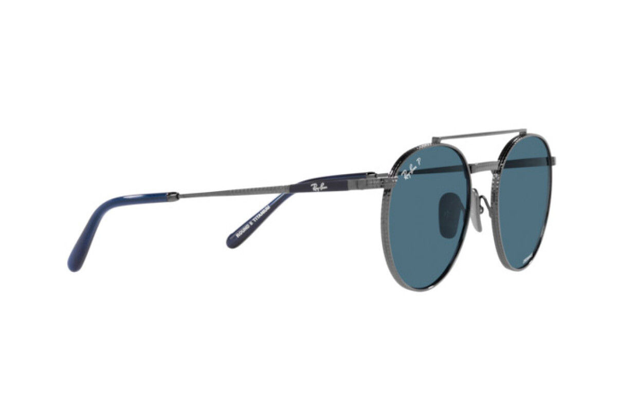 Sunglasses Unisex Ray-Ban Round II Titanium RB 8237 3142S2