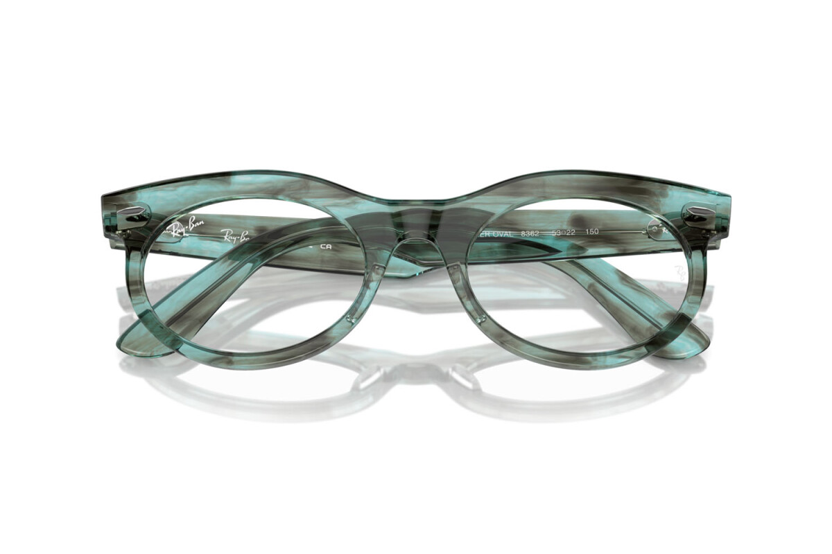 Eyeglasses Unisex Ray-Ban Wayfarer Oval RX 2242V 8362
