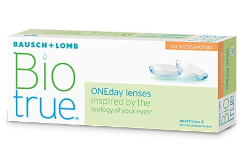 Biotrue ONEday - Lenti a contatto giornaliere per astigmatismo (30 lenti)