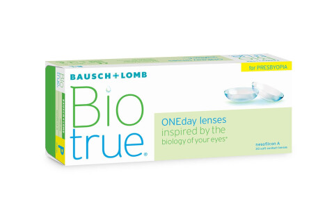 Biotrue ONEday - Lenti a contatto giornaliere per presbiopia (30 lenti)