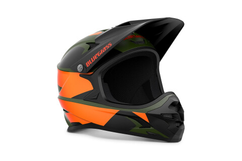 Bike helmet Bluegrass Intox verde arancione opaco 3HG009 VE1