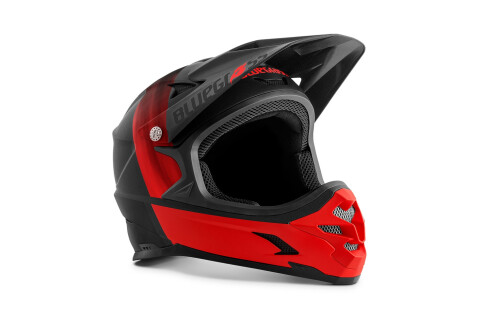 Мотоциклетный шлем Bluegrass Intox nero rosso opaco 3HG009 NR