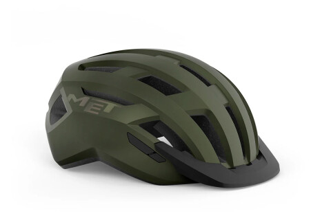 Bike helmet MET Allroad verde oliva iridescente opaco 3HM123 VE1