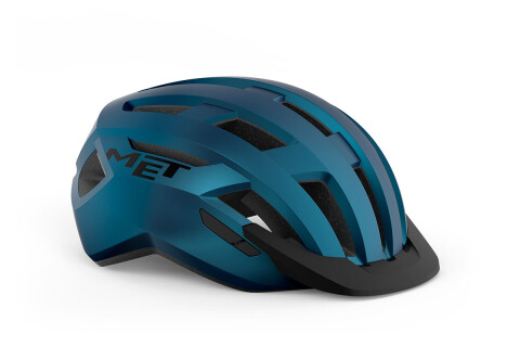 Bike helmet MET Allroad blu metallizzato opaco 3HM123 BL3