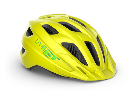 Bike helmet MET Crackerjack lime opaco 3HM147 GI1