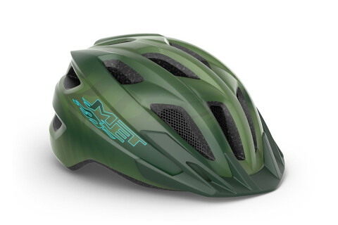 Bike helmet MET Crackerjack verde opaco 3HM147 VE1
