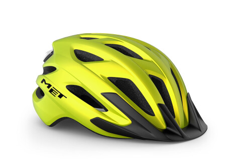 Bike helmet MET Crossover mips lime metallizzato opaco 3HM151 GI1