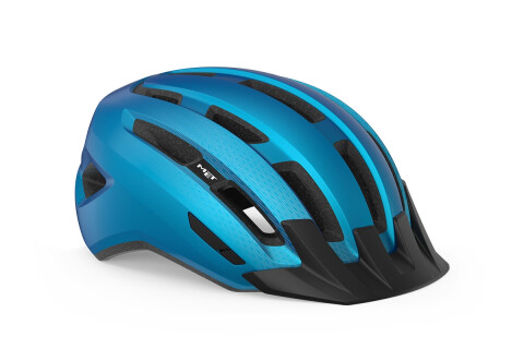 Bike helmet MET Downtown blu lucido 3HM131 BL1