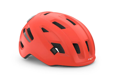 Bike helmet MET E-mob coral opaco 3HM153 OR1