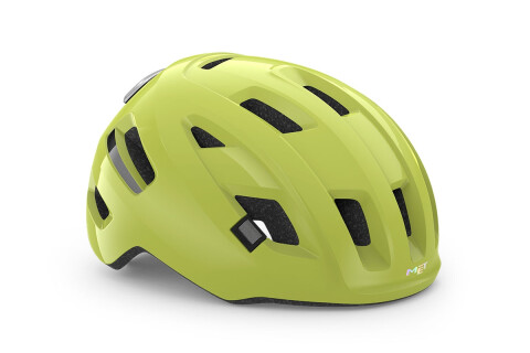 Fahrradhelm MET E-mob mips lime lucido 3HM154 YL1
