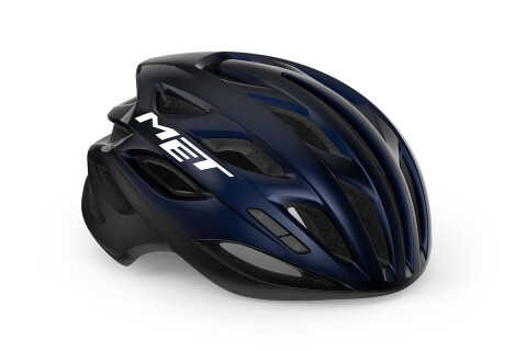 Bike helmet MET Estro mips blu nero metallizzato lucido 3HM139 BL1