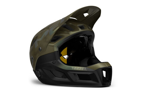 Мотоциклетный шлем MET Parachute mcr mips kiwi iridescente opaco 3HM120 VE1