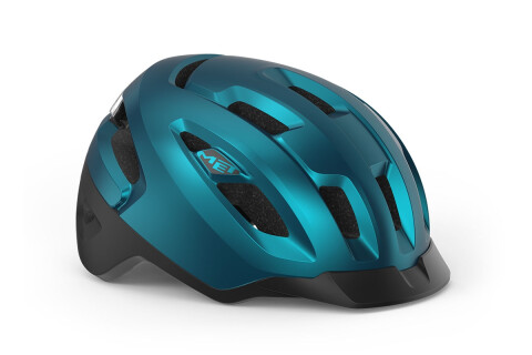 Bike helmet MET Urbex mips blu ottanio metallizzato opaco 3HM140 BL1