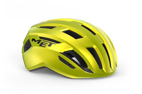 Bike helmet MET Vinci mips lime metallizzato lucido 3HM122 GI1