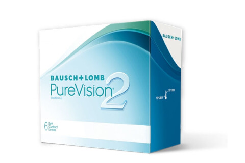 PureVision 2 HD - Lenti a contatto mensili (6 lenti)