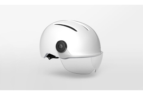 Мотоциклетный шлем MET Vibe on mips bianco lucido 3HM157 BI1