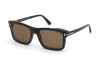 Brille Tom Ford FT5682-B (052) + Clip-on