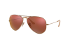 Sonnenbrille Ray-Ban Aviator Flash Lenses RB 3025 (167/2K) 58mm