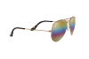 Солнцезащитные очки Ray-Ban Aviator Mineral Flash Lenses RB 3025 (9020C4)