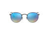 Occhiali da Sole Ray-Ban RB 3447 Round Metal Flash Lenses Gradient (002/4O)