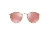 Lunettes de soleil Ray-Ban RB 3447 Round Metal Flash Lenses (112/Z2)