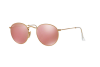 Lunettes de soleil Ray-Ban RB 3447 Round Metal Flash Lenses (112/Z2)