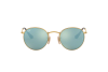 Sonnenbrille Ray-Ban Round Flat Lenses RB 3447N (001/30)