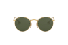 Sunglasses Ray-Ban Round Metal Flat Lenses RB 3447N (001)