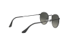 Lunettes de soleil Ray-Ban Round Metal Flat Lenses RB 3447N (002/71)