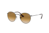 Lunettes de soleil Ray-Ban Round Metal Flat Lenses RB 3447N (004/51)