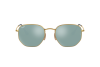 Occhiali da Sole Ray-Ban Hexagonal Flat Lenses RB 3548N (001/30)