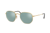 Occhiali da Sole Ray-Ban Hexagonal Flat Lenses RB 3548N (001/30)