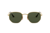 Sunglasses Ray-Ban Hexagonal Flat Lenses RB 3548N (001)