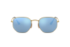 Occhiali da Sole Ray-Ban Hexagonal Flat Lenses RB 3548N (001/9O)