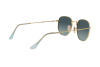 Sonnenbrille Ray-Ban Hexagonal RB 3548N (91233M)