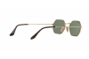 Occhiali da Sole Ray-Ban Octagonal Flat Lenses RB 3556N (001)