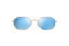 Occhiali da Sole Ray-Ban Octagonal Flat Lenses RB 3556N (001/9O)