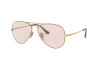 Солнцезащитные очки Ray-Ban Aviator metal ii Solid Evolve RB 3689 (001/T5)